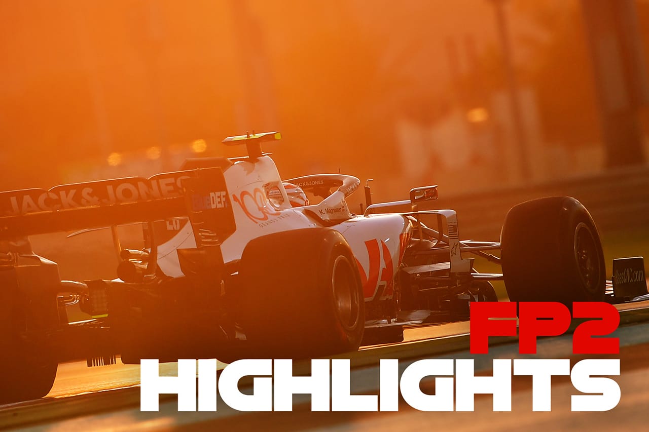 【動画】 2020年 F1アブダビGP フリー走行2回目 ハイライト