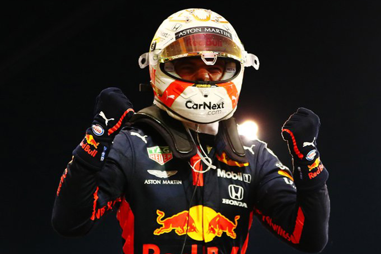 F1アブダビGP 決勝:フェルスタッペンがポール・トゥ・ウインで今季2勝目