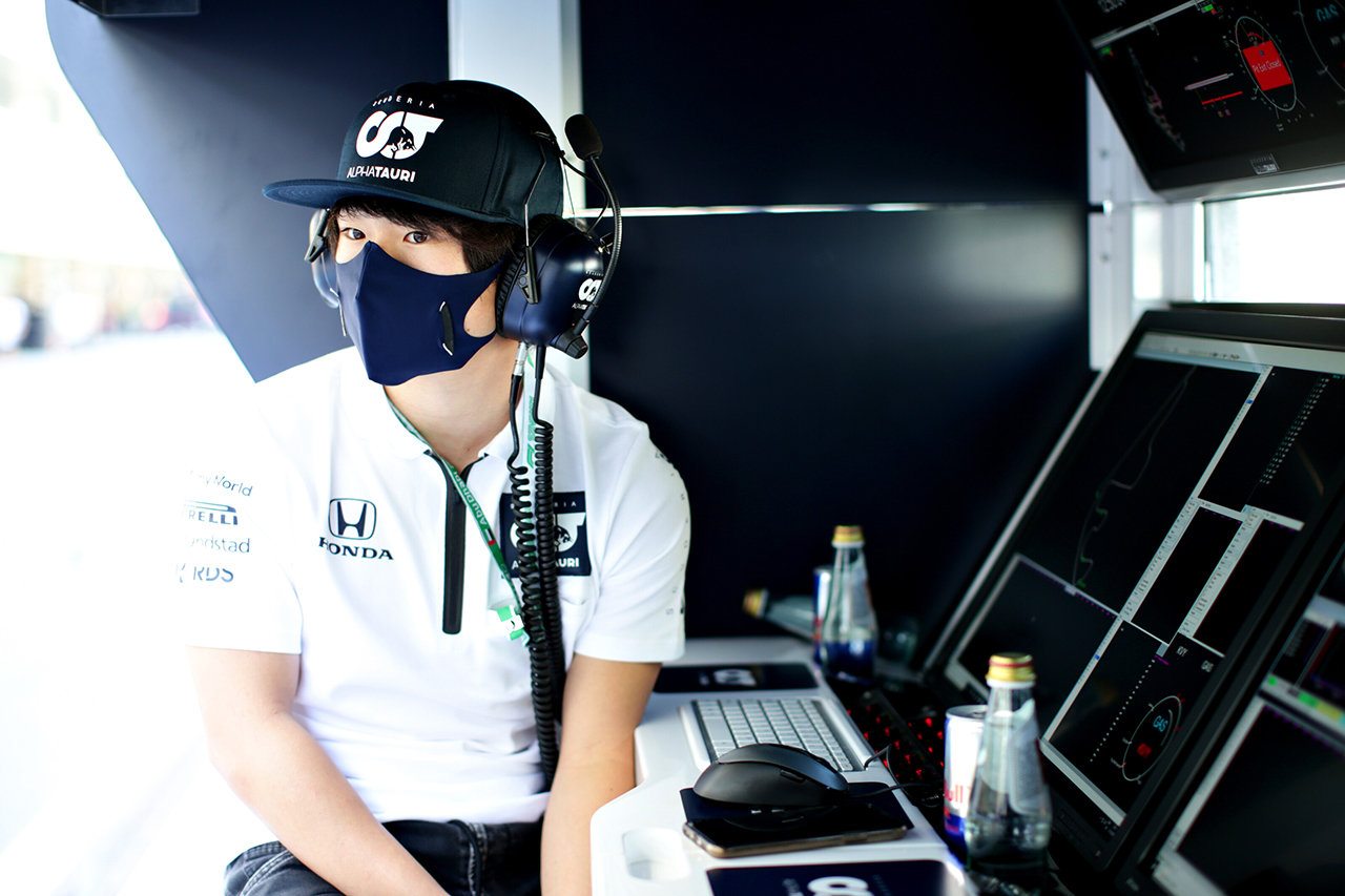 ホンダF1 山本雅史MD 「角田裕毅にはF1で毎戦成長していってほしい」