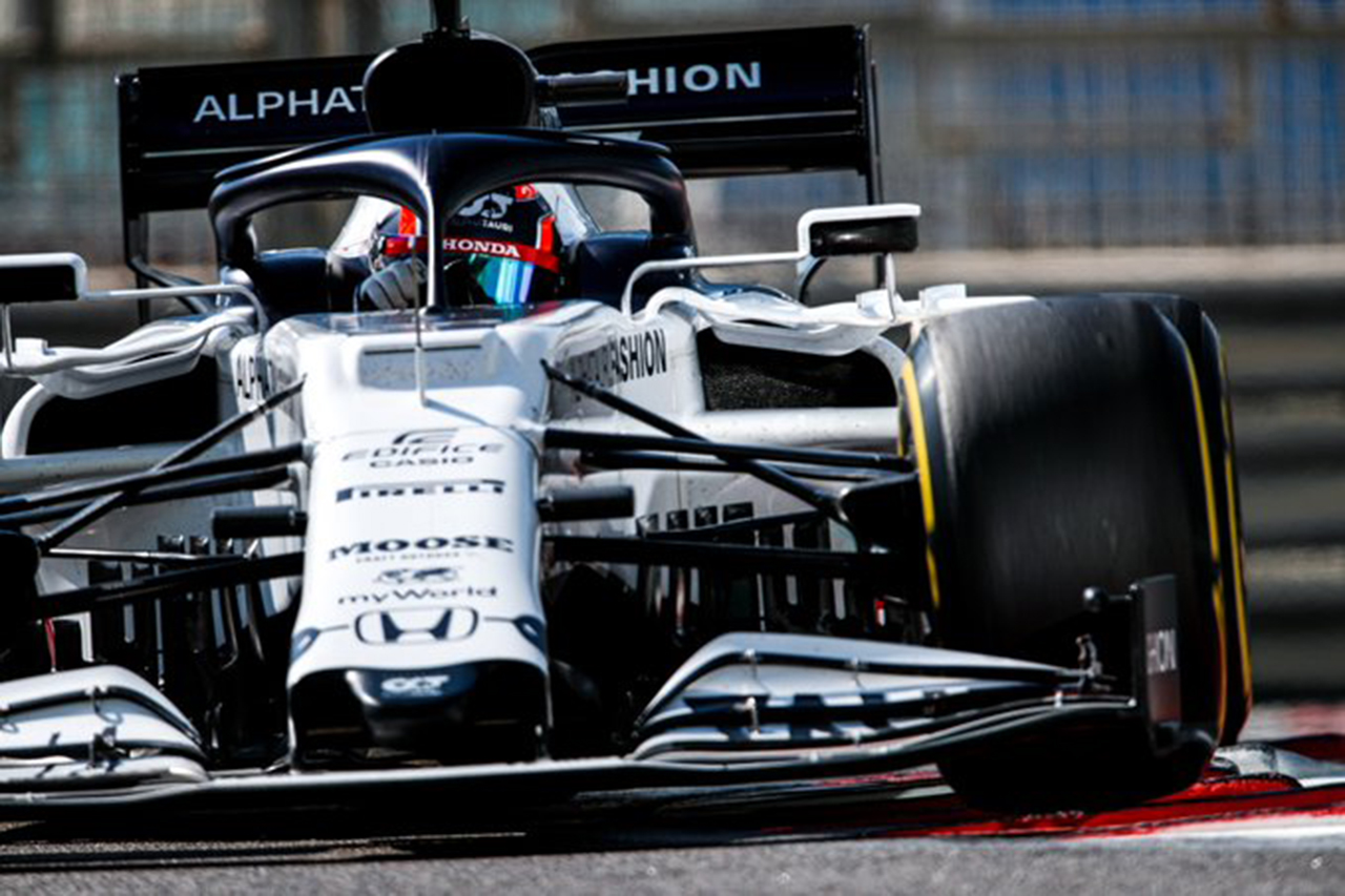 F1アブダビテスト 結果：角田裕毅が堂々5番手！アロンソがトップタイム
