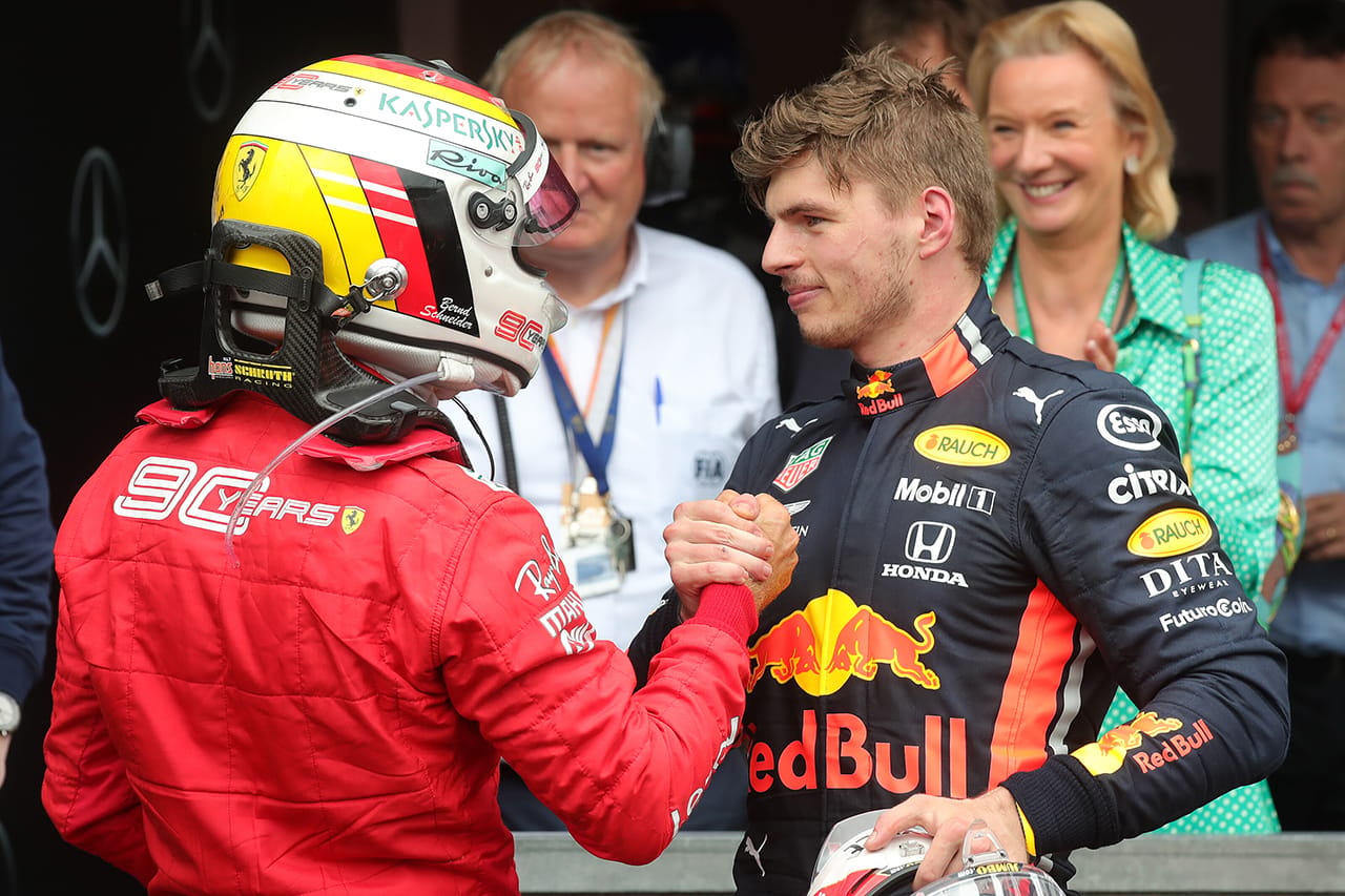 F1:セバスチャン・ベッテル 「フェルスタッペンの速さに疑問の余地はない」