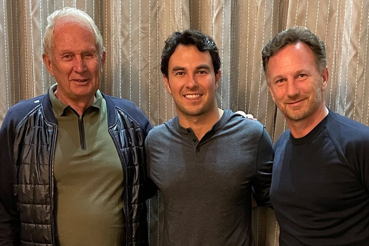 レッドブルF1首脳、セルジオ・ペレスと写真を撮影したタイミングを釈明