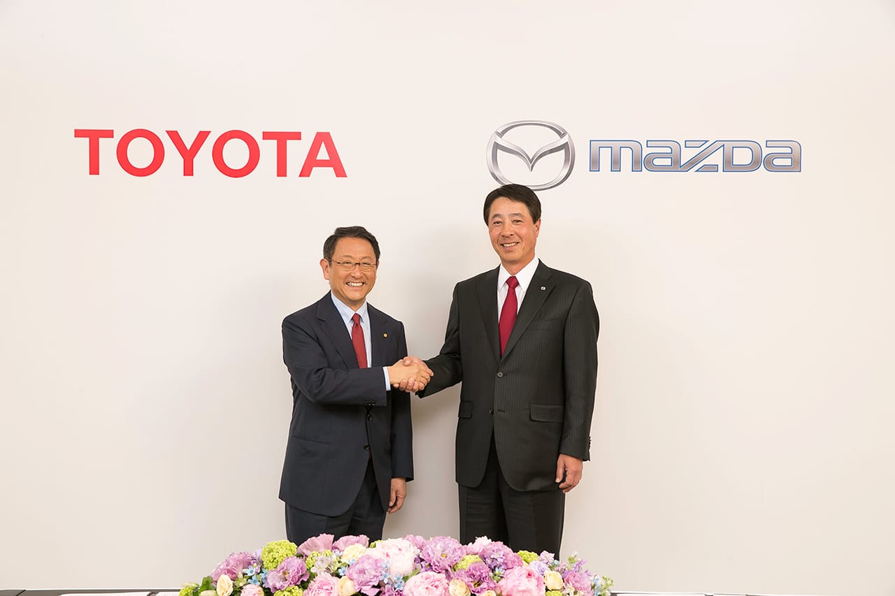 トヨタとマツダ、業務提携に向け基本合意