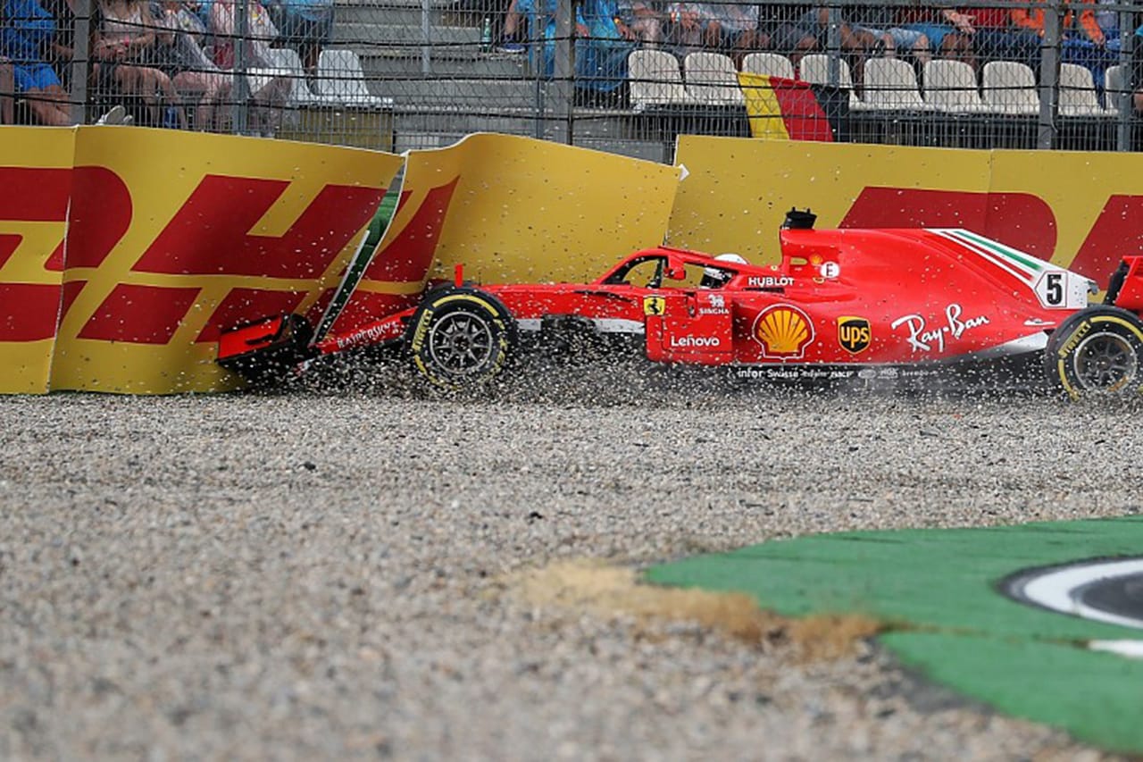 レッドブルF1首脳 「ベッテルは2018年のF1ドイツGPで自信を失った」