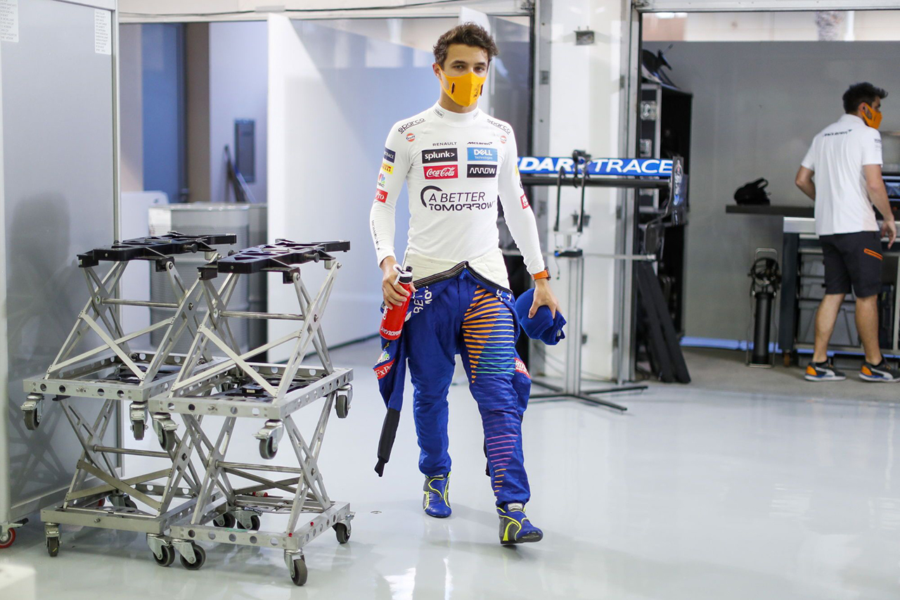マクラーレンF1のランド・ノリスが新型コロナウイルスに感染