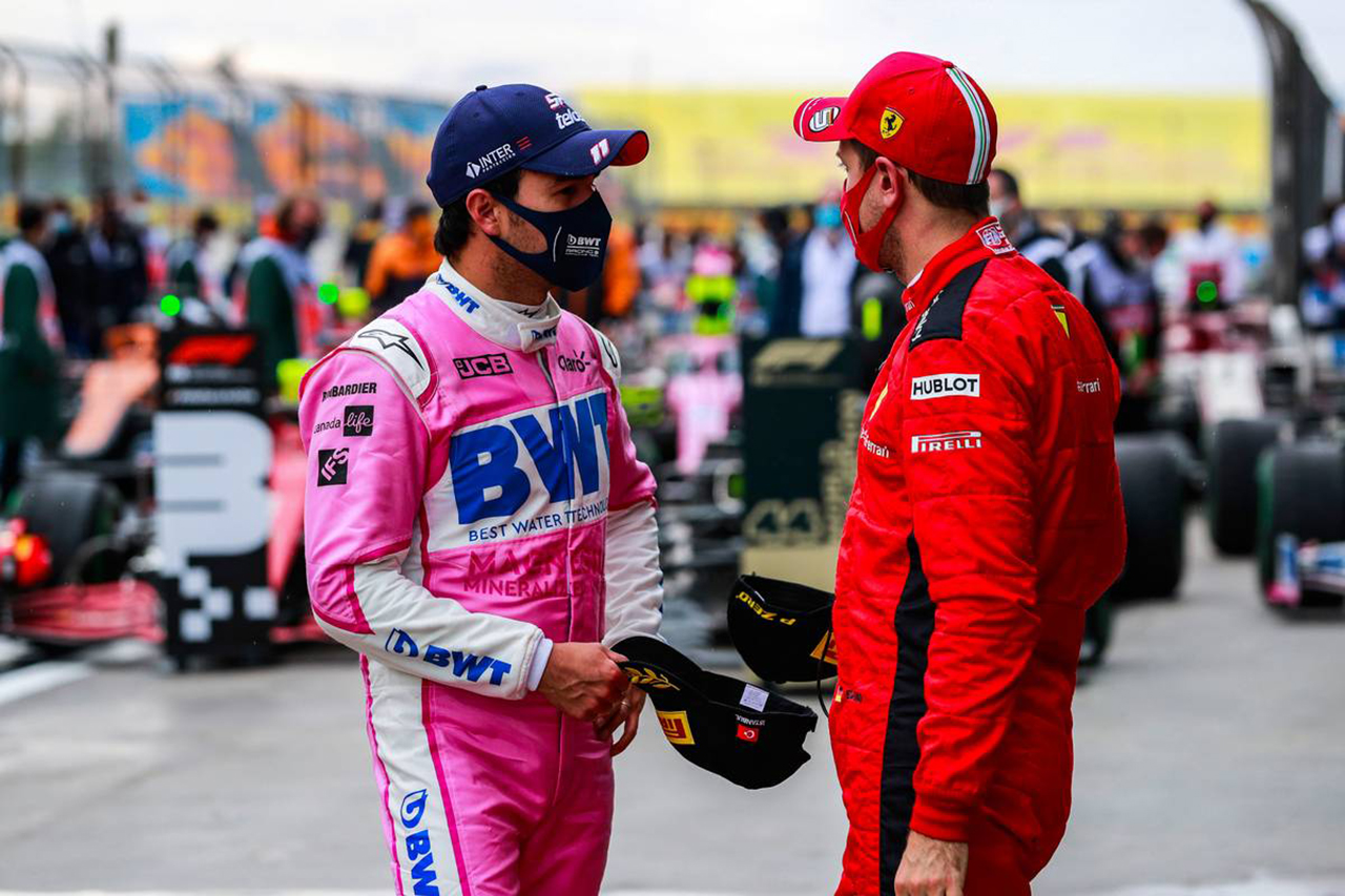 セルジオ・ペレス 「ベッテルのアストンマーティンF1移籍は正しい決断」