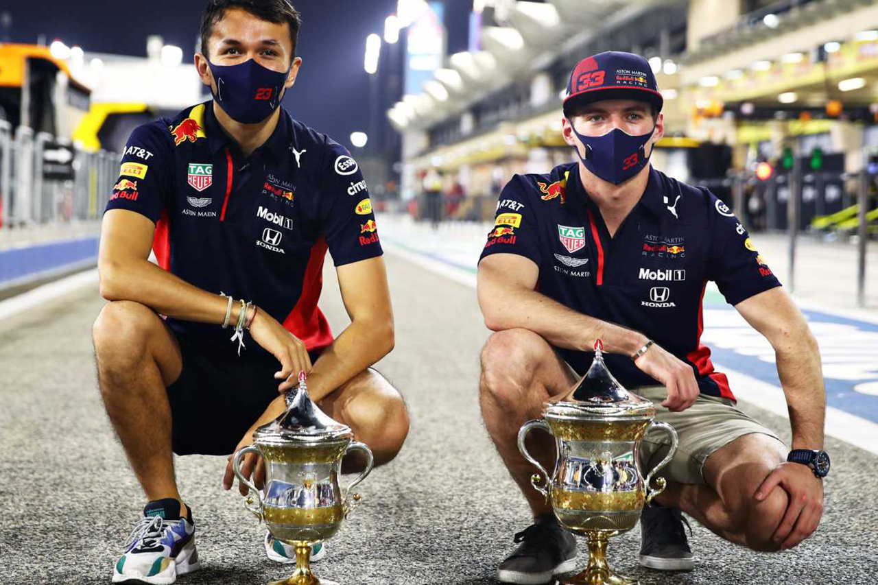 レッドブルF1首脳 「アルボンなくしてフェルスタッペンの勝利はなかった」