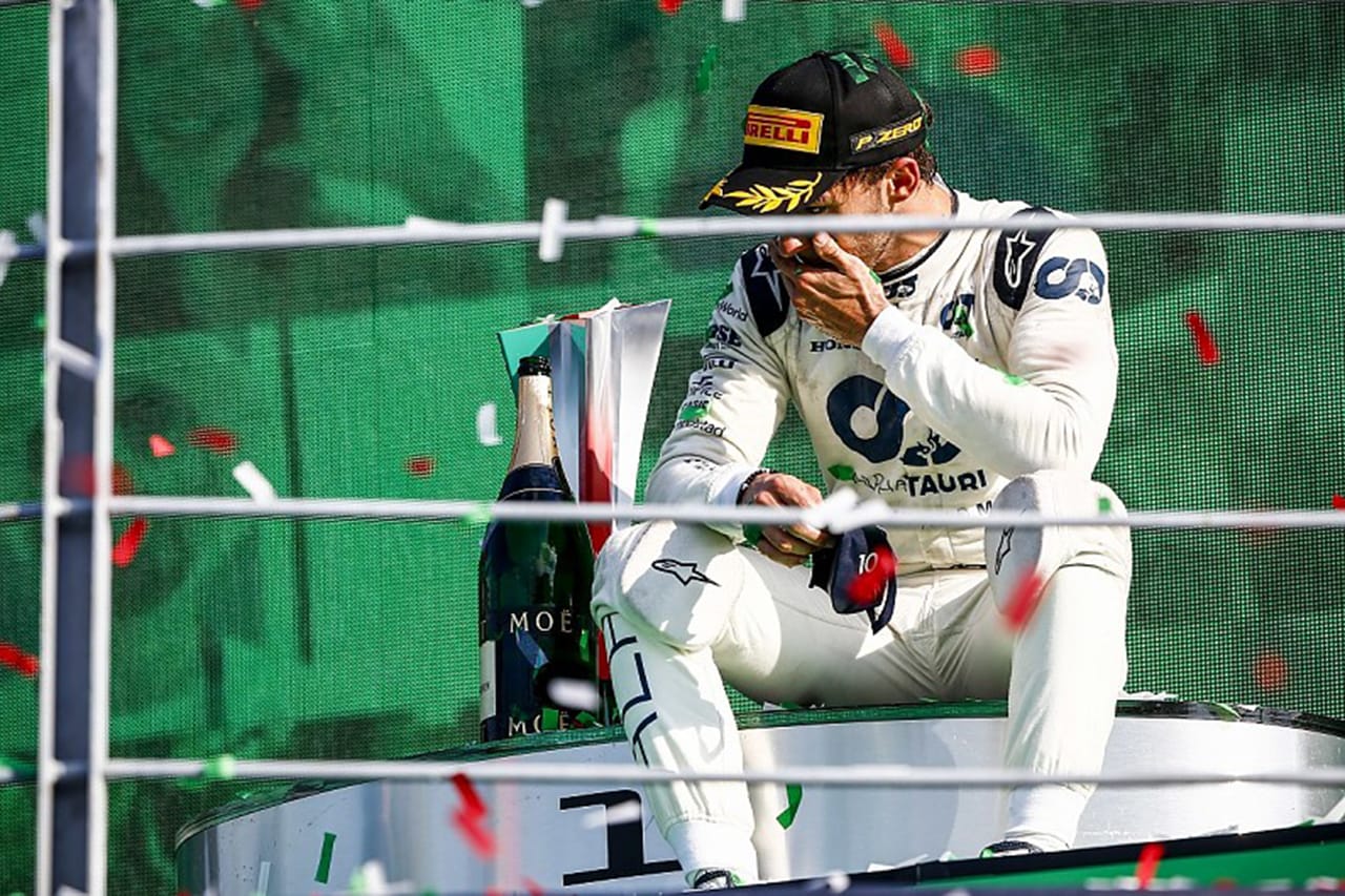 ピエール・ガスリー 「F1初勝利のすべての瞬間が心に刻まれている」