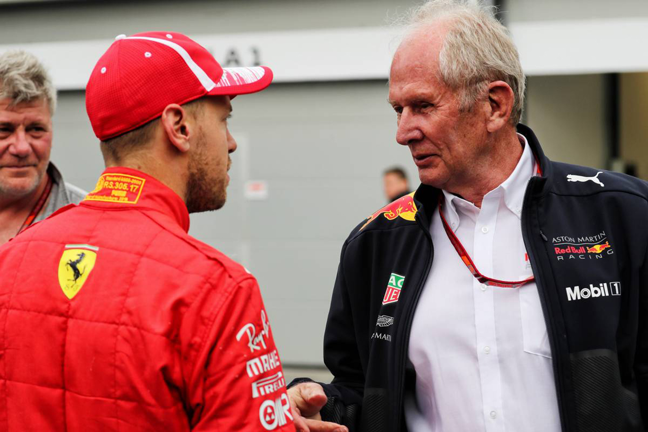 レッドブルF1首脳 「ベッテルに適切なタイミングで市場に出るよう勧めた」