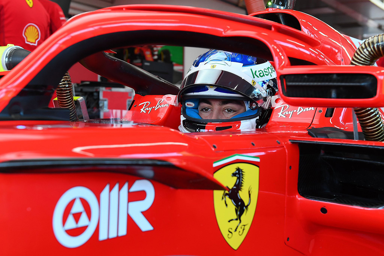 ジュリアーノ・アレジ、フェラーリのF1マシン初走行でFDAに別れ