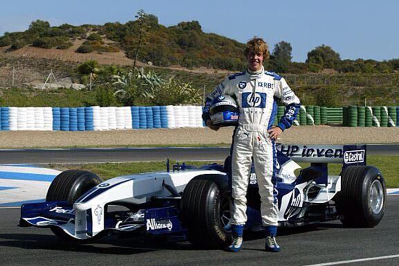 せバスチャン・ベッテル 「初F1テストでは怖気づいた」