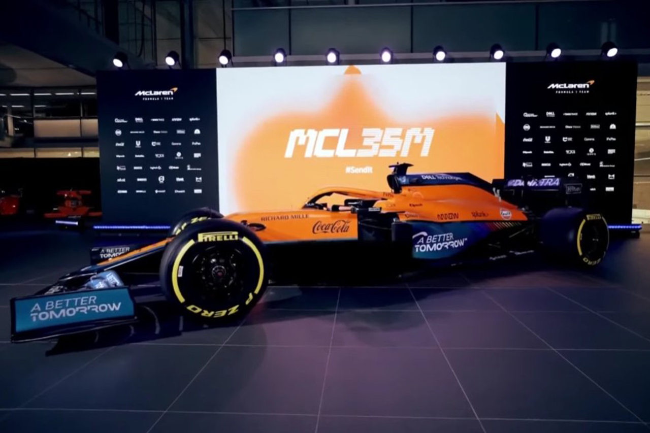 マクラーレンF1、2020年F1マシン『MCL35M』を発表