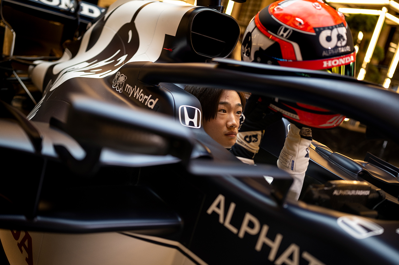 角田裕毅 「F1でレースに勝つ最初の日本人ドライバーになりたい」