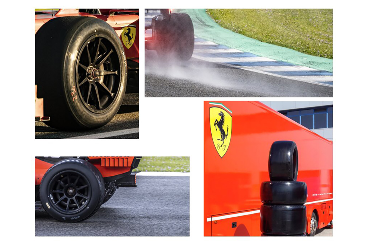 フェラーリF1、3日間の18インチタイヤテストで合計320周を走破
