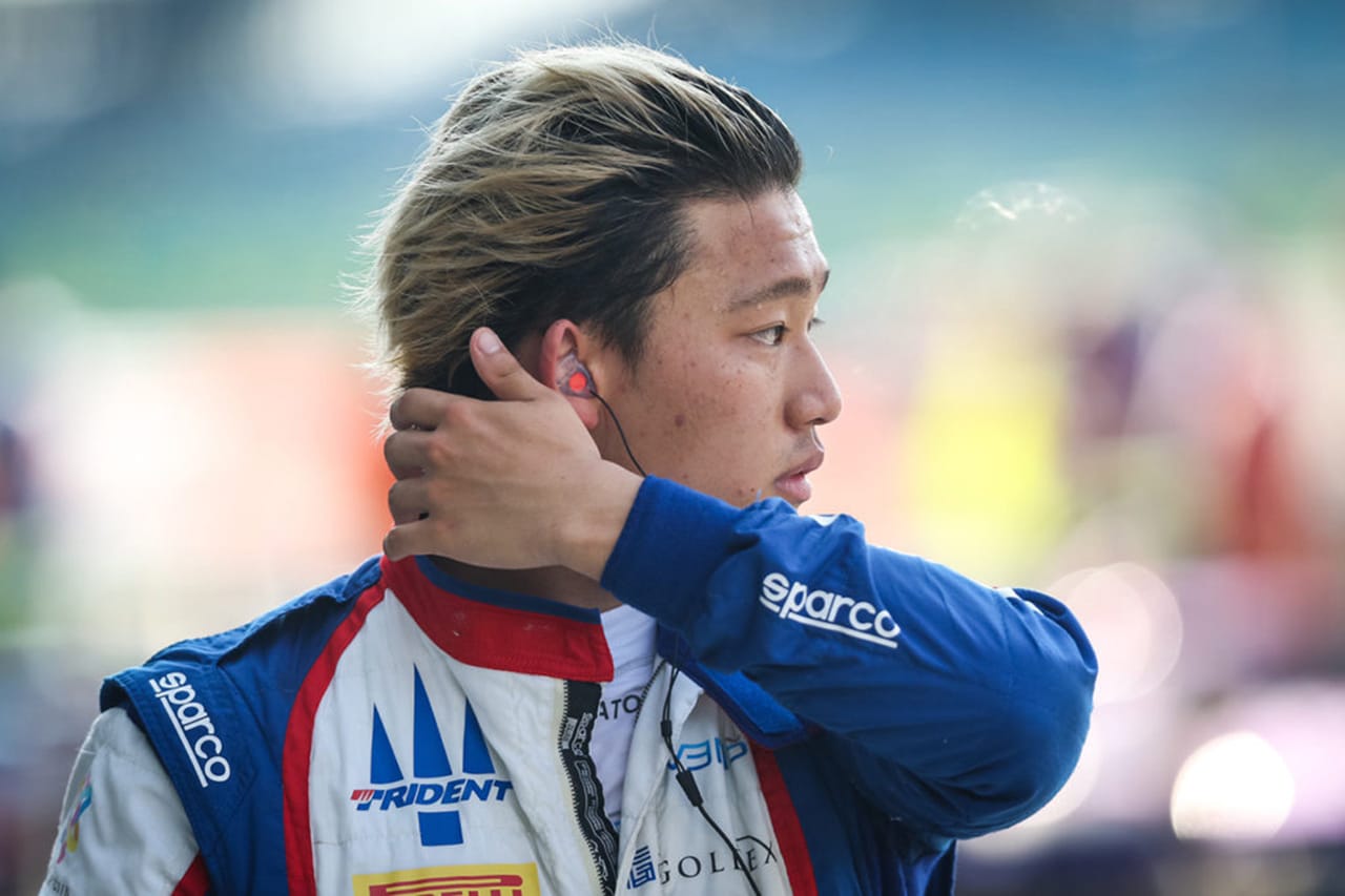 佐藤万璃音、2021年もトライデントからFIA-F2選手権への参戦が決定