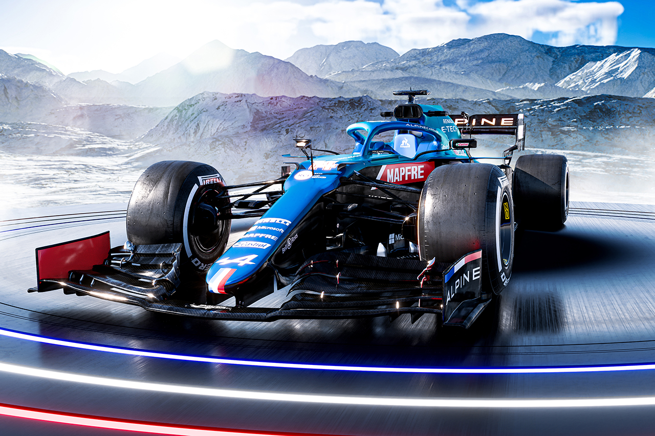 アルピーヌF1、新車『A521』を3月3日にシルバーストンでシェイクダウン