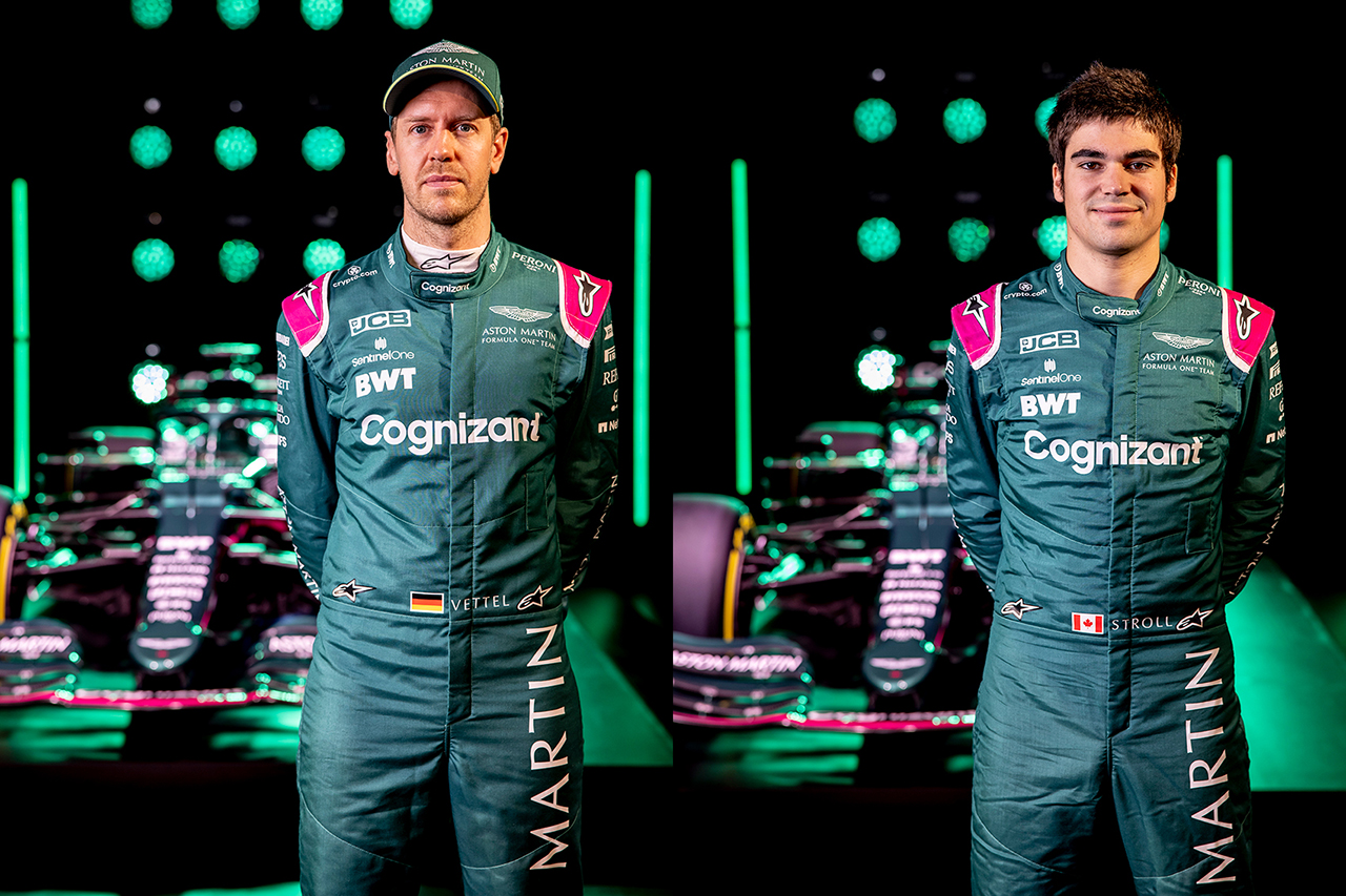 アストンマーティンF1、2021年仕様のレーシングスーツを披露
