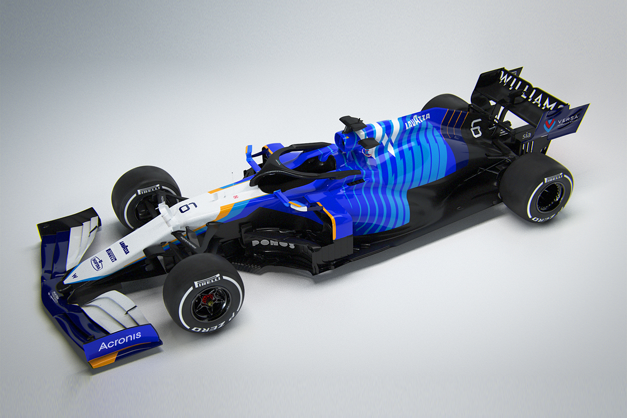 ウィリアムズF1 FW43B 画像ギャラリー：新体制を象徴する斬新なカラー