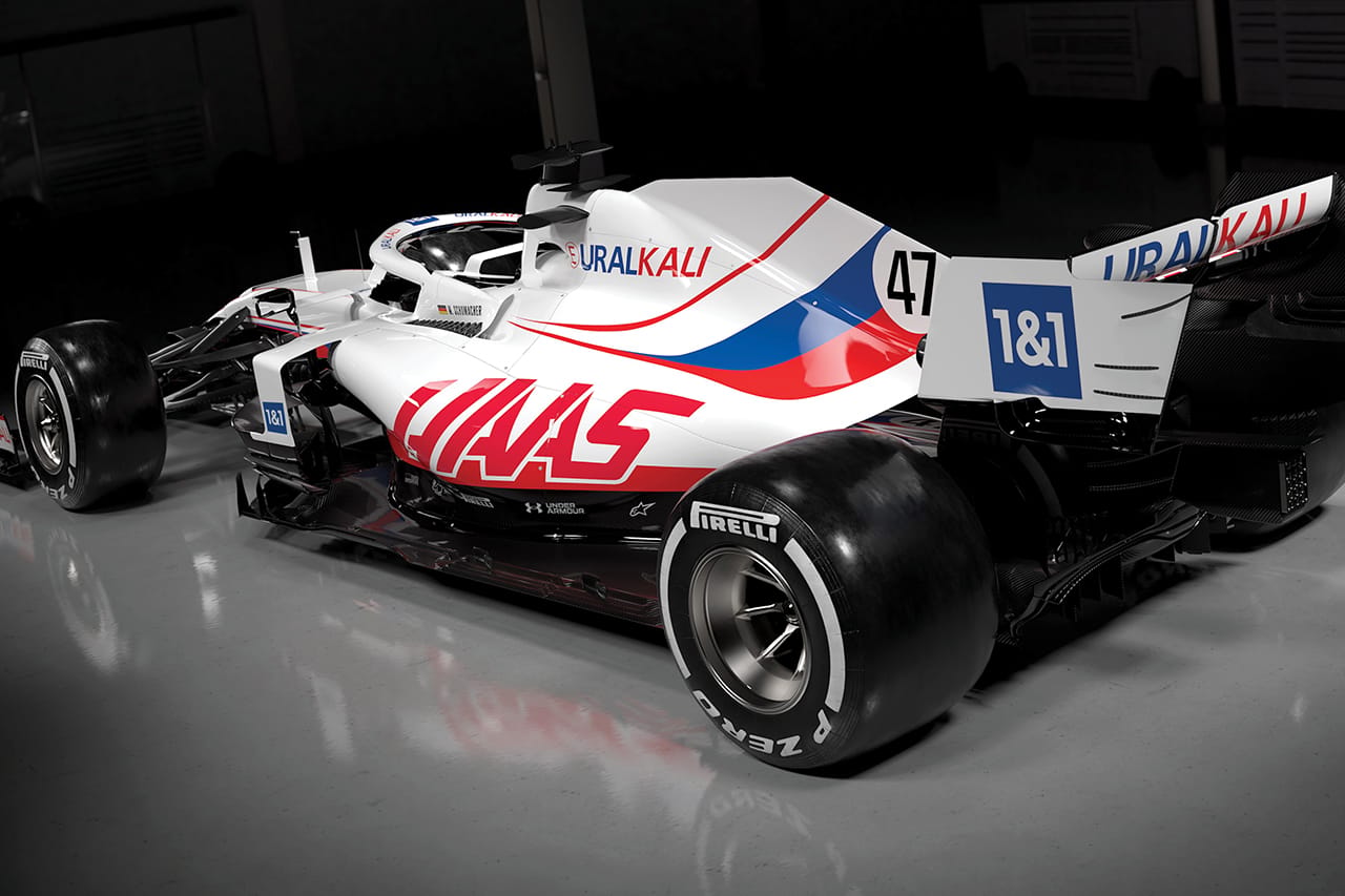 ハースF1、VF-21のカラーに「ロシア国旗の禁止規則を回避する意図はない」