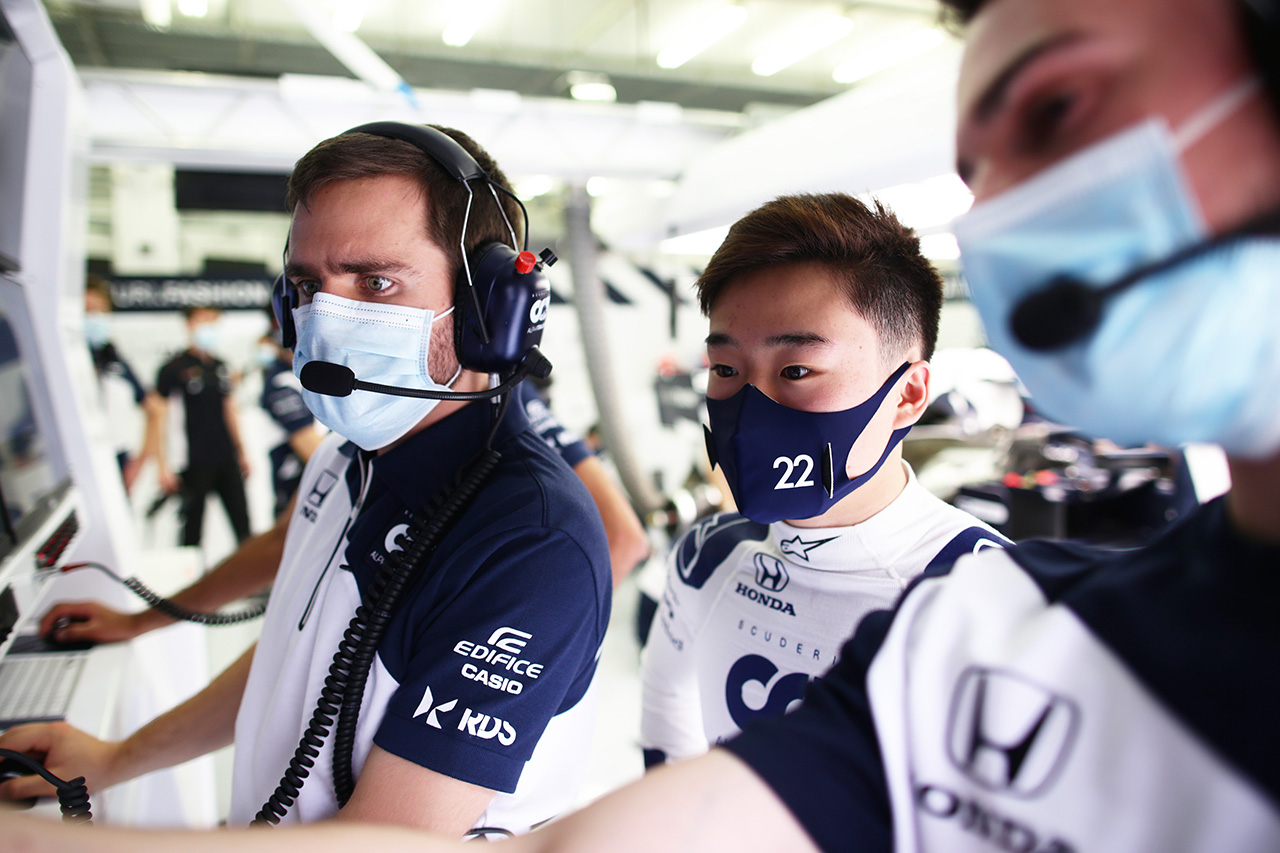 角田裕毅 「ホンダの新型F1エンジンは予選パフォーマンスが向上」