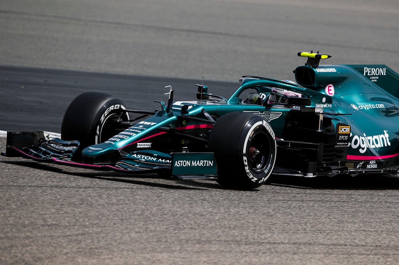 セバスチャン・ベッテル、AMR21とメルセデスF1エンジンに手応え