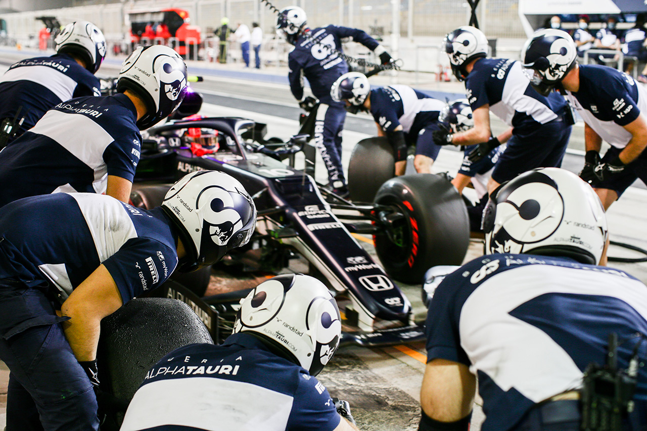アルファタウリF1 「角田裕毅は最後の半日のテストにむけて良い仕上がり」
