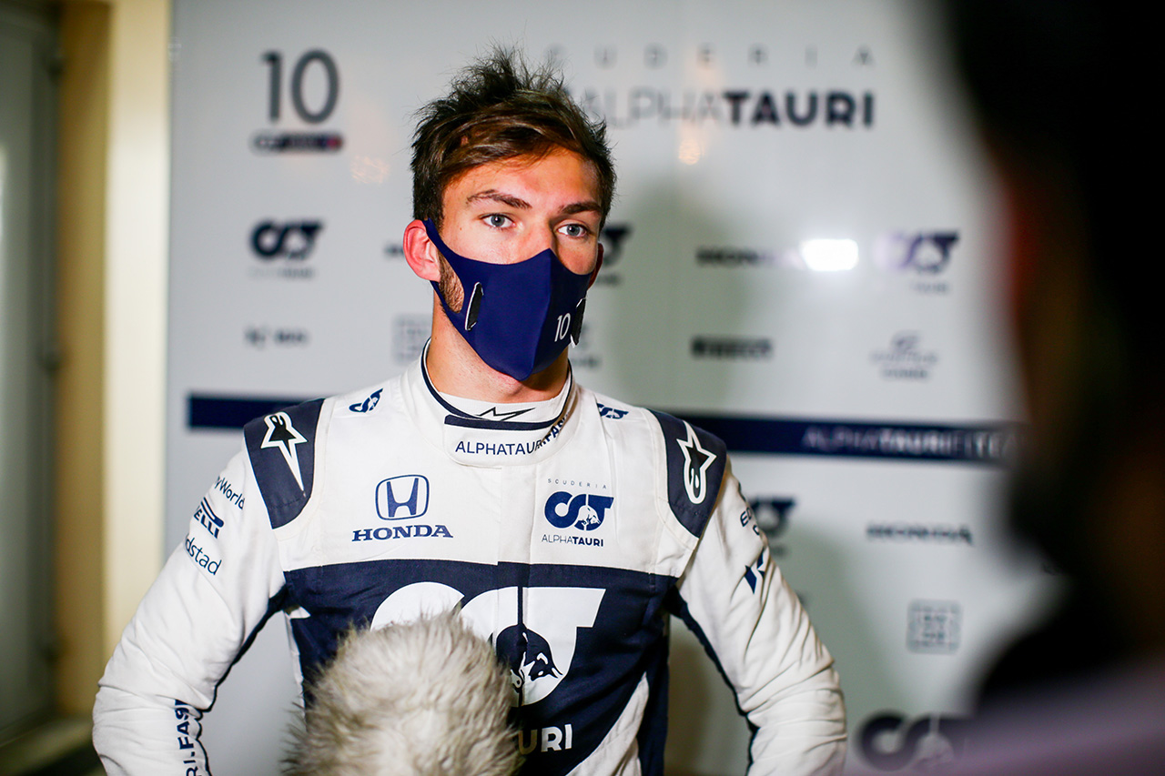 ピエール・ガスリー、堂々2番手 「ホンダF1のPUはうまく機能している」