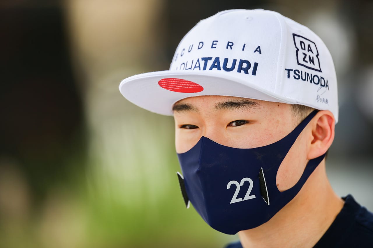 角田裕毅、マシントラブル多発に「正直、少しストレスを感じた」