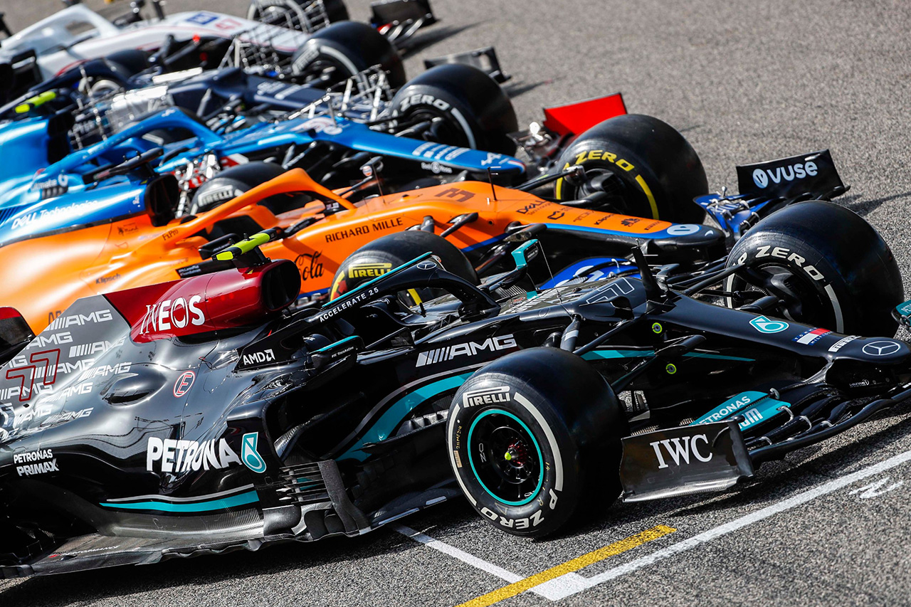【2021年F1マシン】 ダウンフォース削減もラップタイムに差は生じず