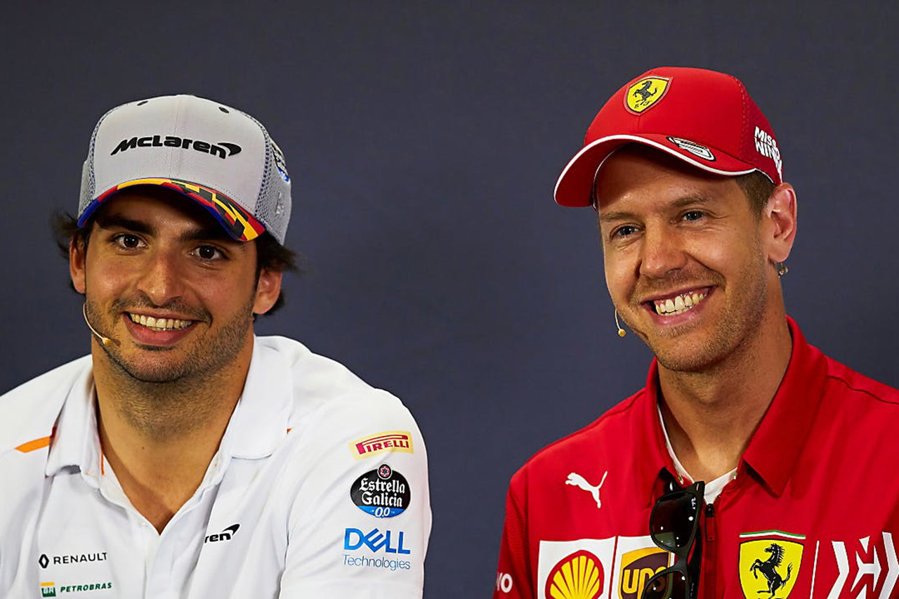 カルロス・サインツ 「ベッテルはレッドブルF1を離れる時に手紙をくれた」