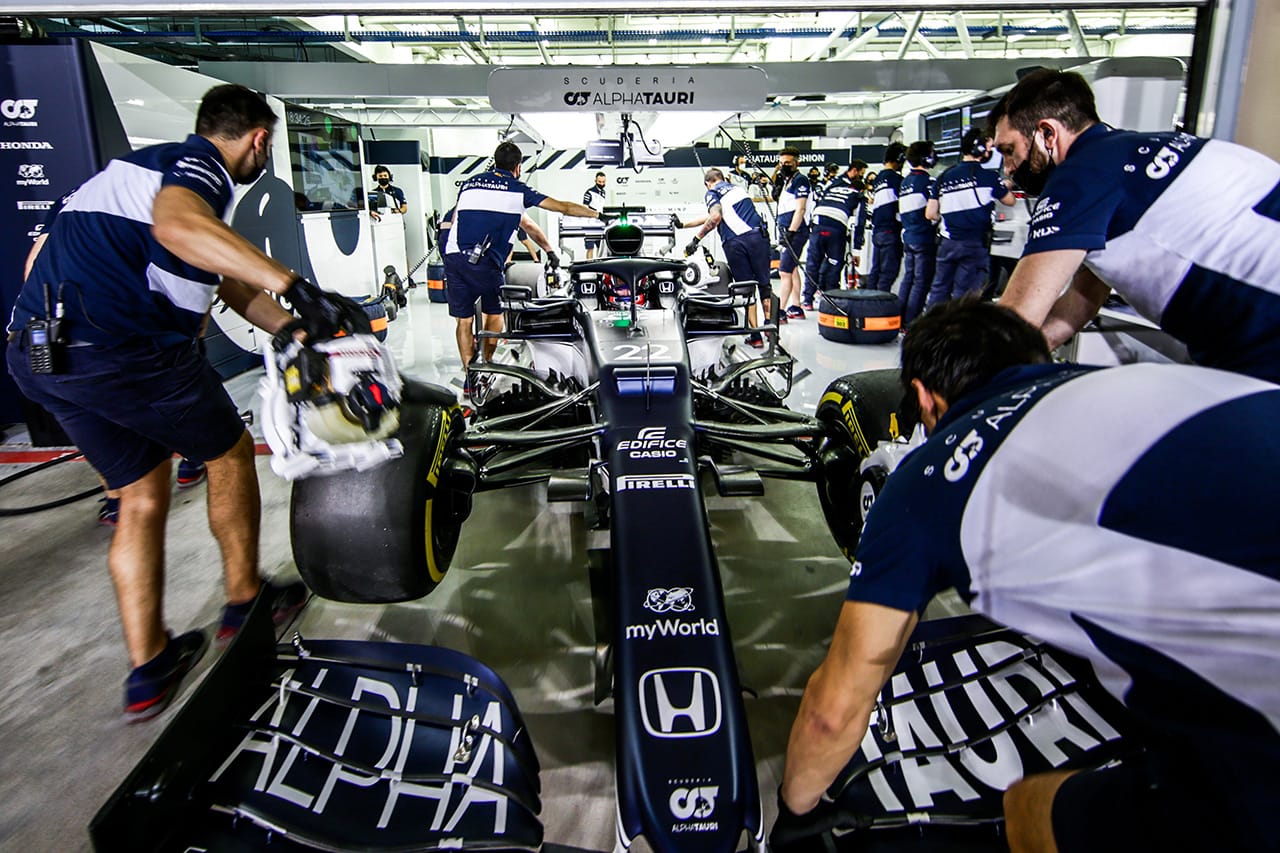 アルファタウリ・ホンダF1 「角田裕毅はミディアムを使いこなせなかった」