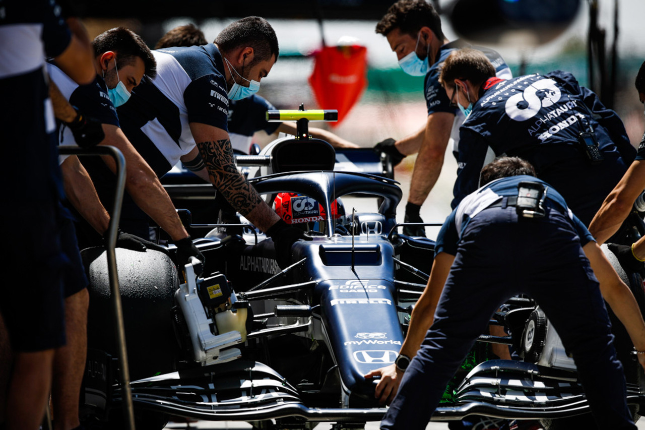 アルファタウリ・ホンダF1 「スペインGPまでに大幅な進歩を見込んでいる」