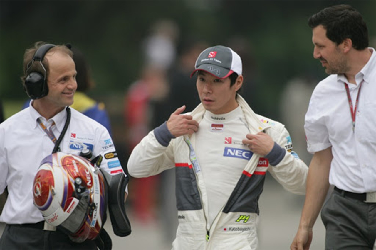 小林可夢偉、ザウバーF1時代に「アロンソを抜いてフェラーリを怒らせた」