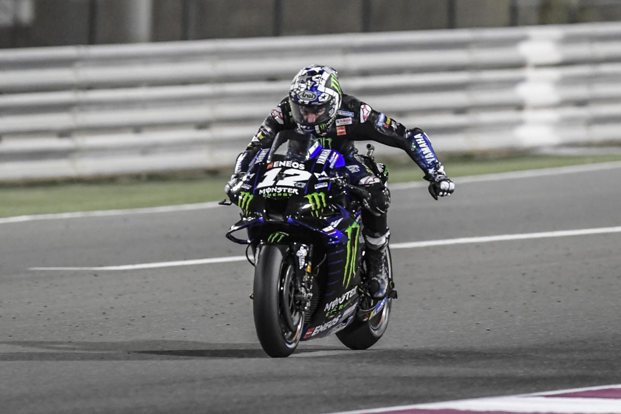 MotoGP 開幕戦 カタールGP 決勝:マーベリック・ビニャーレスが優勝!