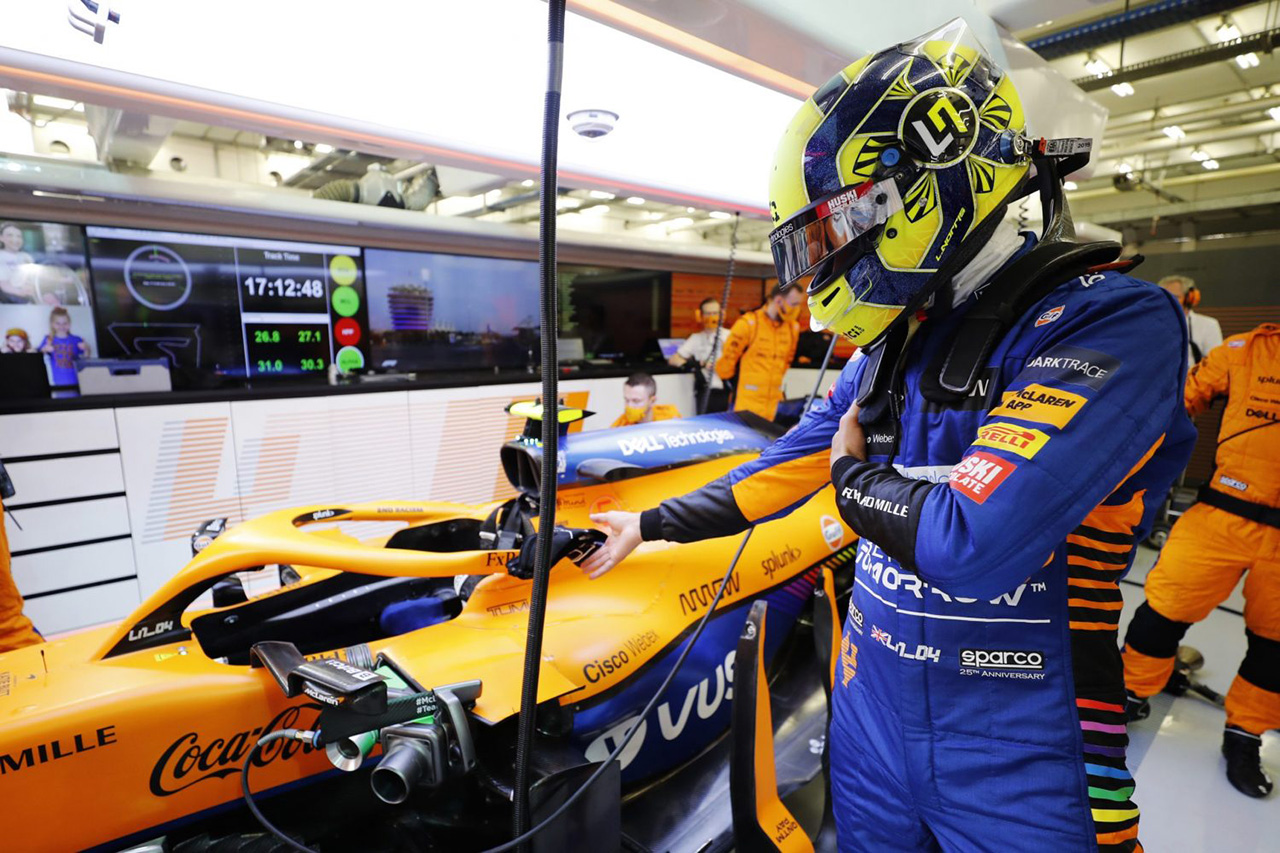 ランド・ノリス 「メルセデスとレッドブル・ホンダとの差を縮めた」
