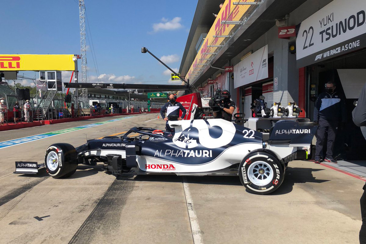 【速報】 F1エミリア・ロマーニャGP FP1 結果:フェルスタッペン3番手