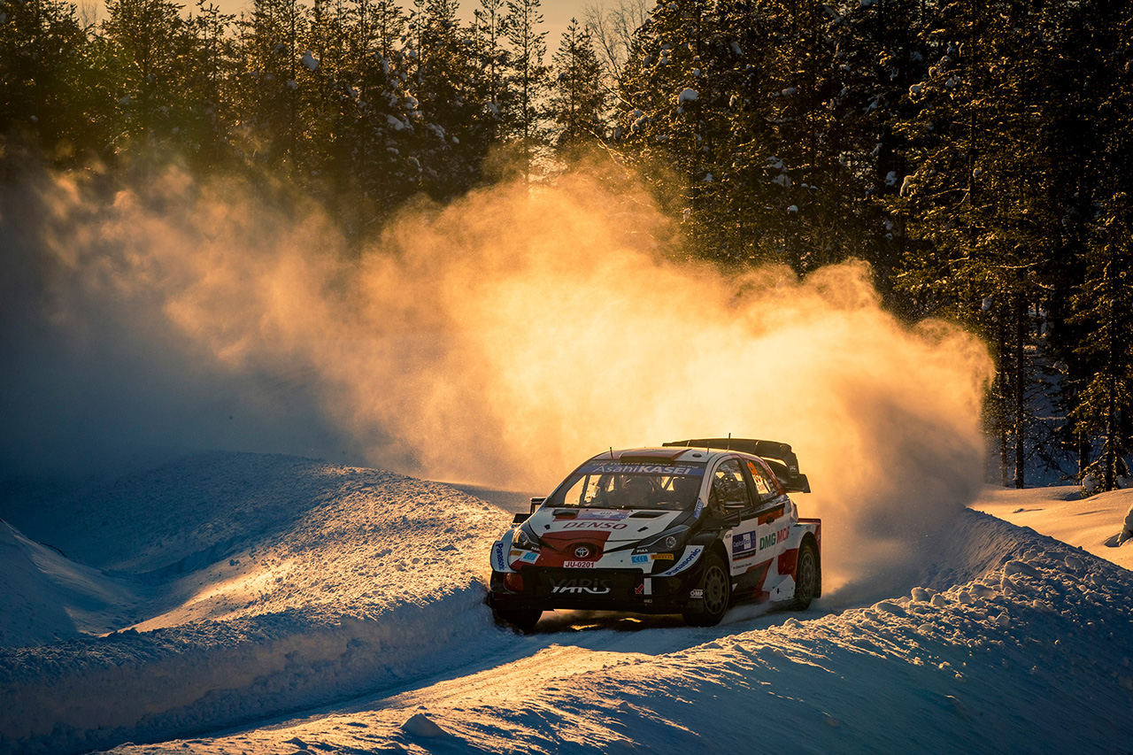 トヨタ:WRC 第2戦アークティック・ラリー・フィンランド デイ2 レポート