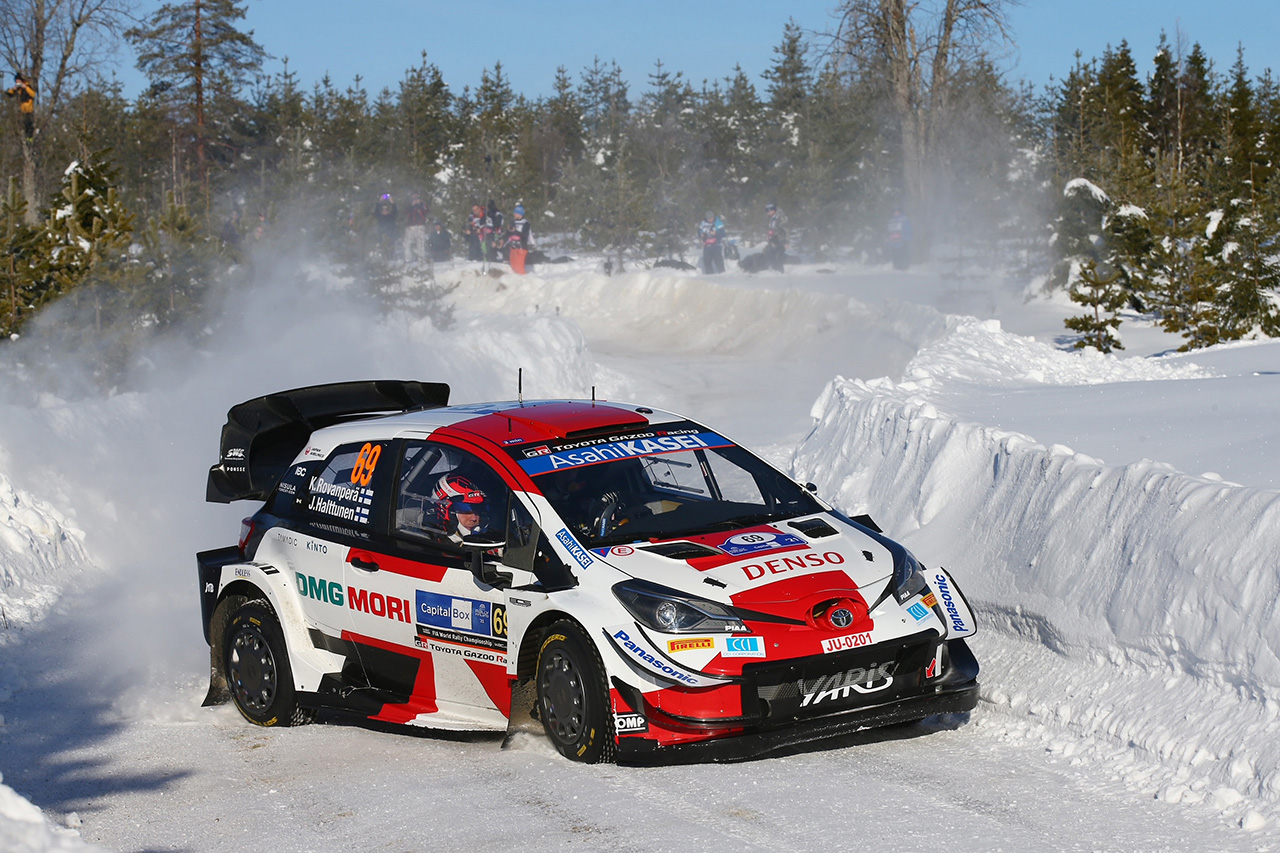 トヨタ:WRC 第2戦アークティック・ラリー・フィンランド デイ3 レポート