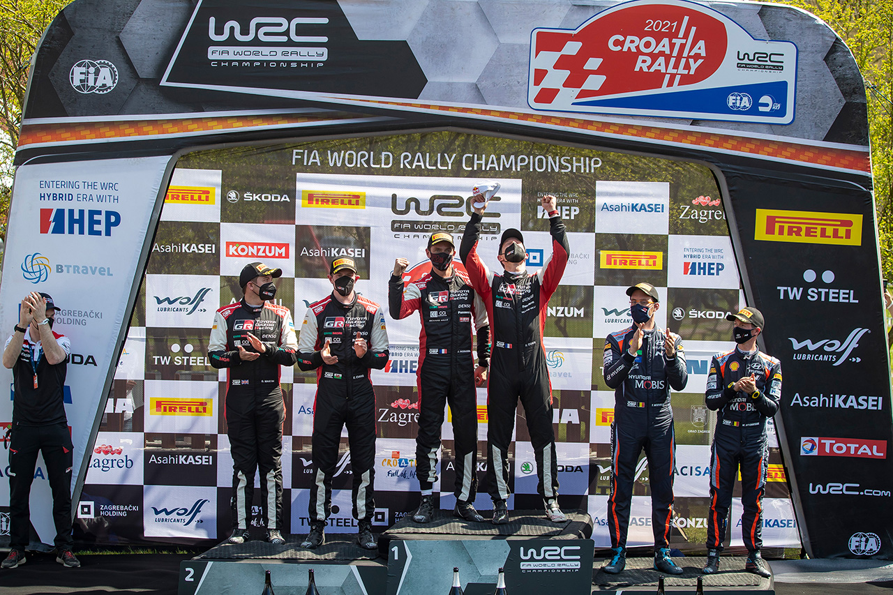 トヨタ：WRC 第3戦 クロアチア・ラリー デイ3 レポート