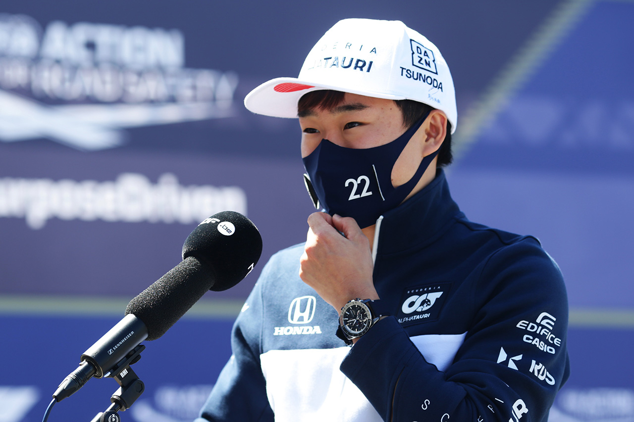 角田裕毅 「イモラのミスは繰り返さない。アプローチを変える必要がある」