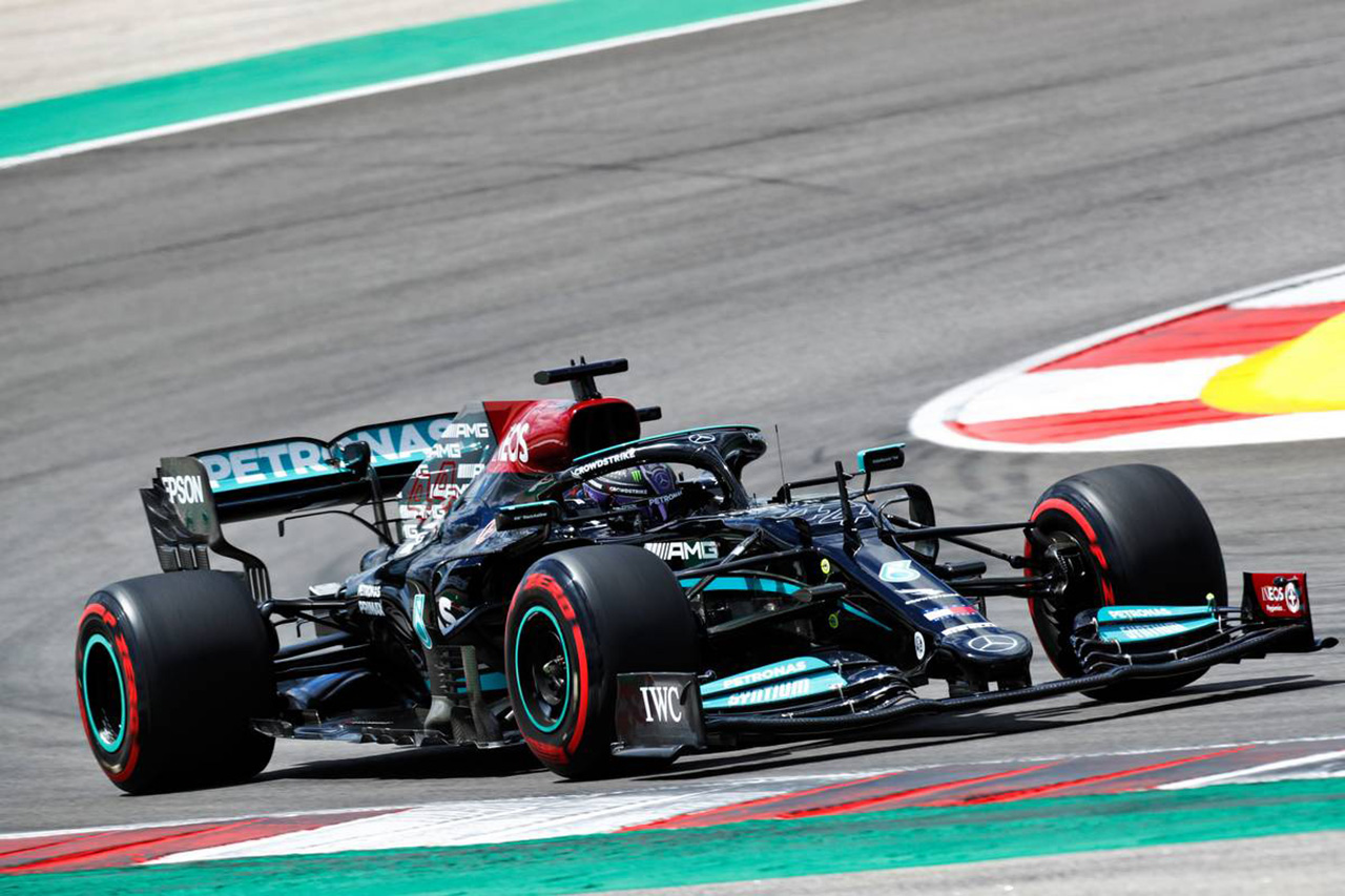 F1ポルトガルGP フリー走行2回目：ルイス・ハミルトンがトップタイム