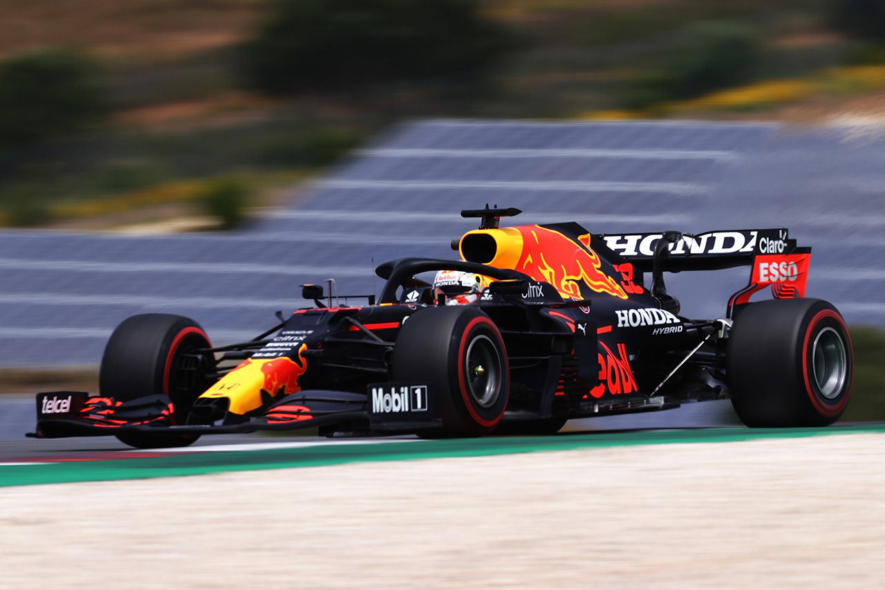 F1ポルトガルGP フリー走行3回目：レッドブルF1のフェルスタッペンが最速