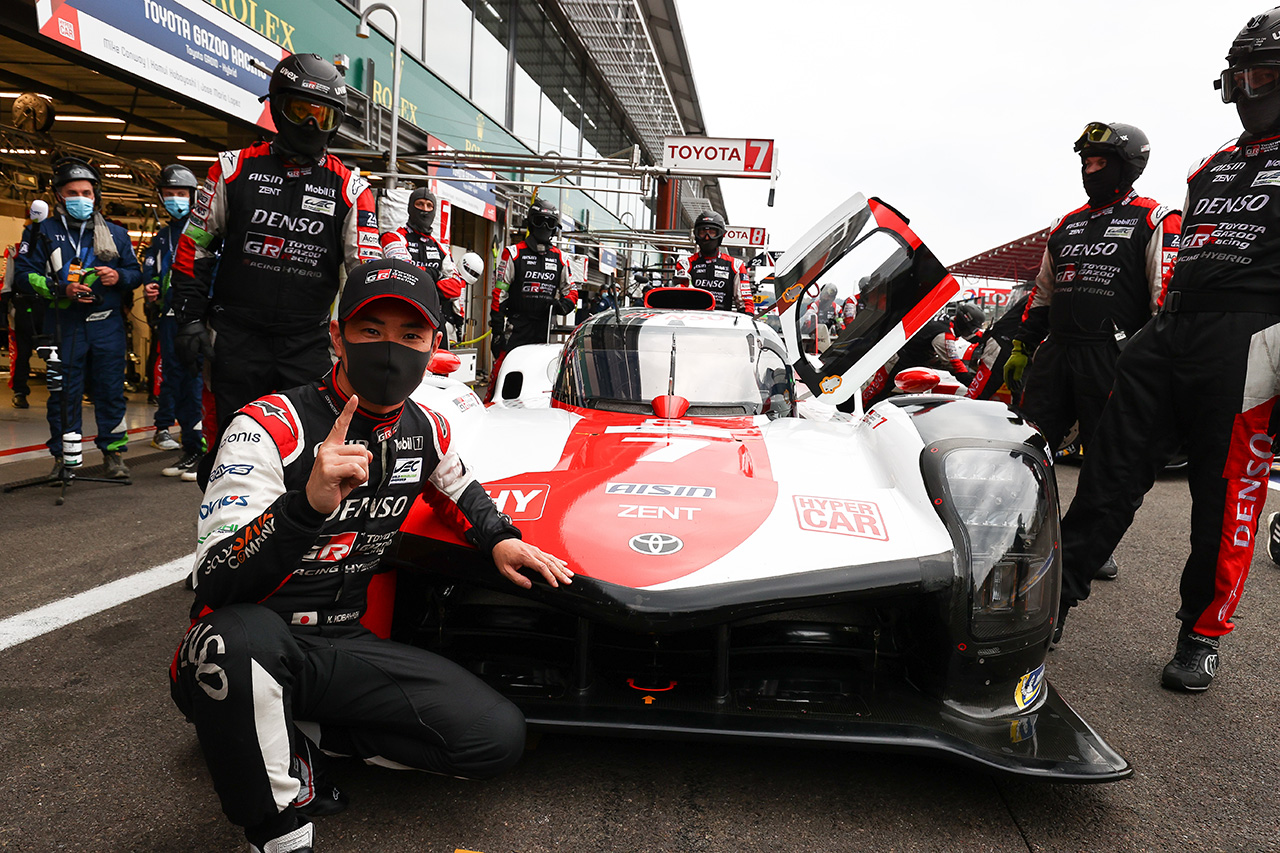 ハイパーカー初の予選でトヨタ GR010 HYBRIDが最前列1-2グリッドを獲得