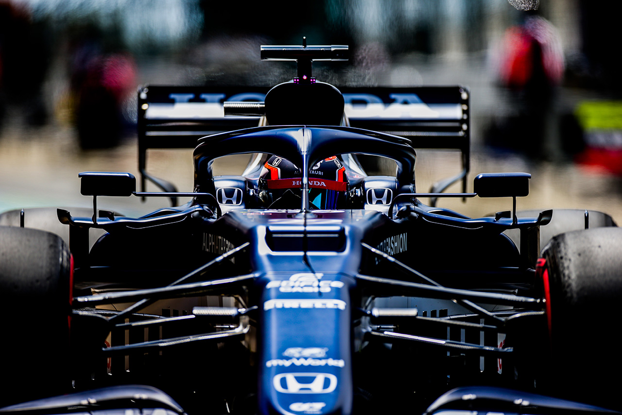 アルファタウリ・ホンダF1 「角田裕毅の得意のオーバーテイクに期待」