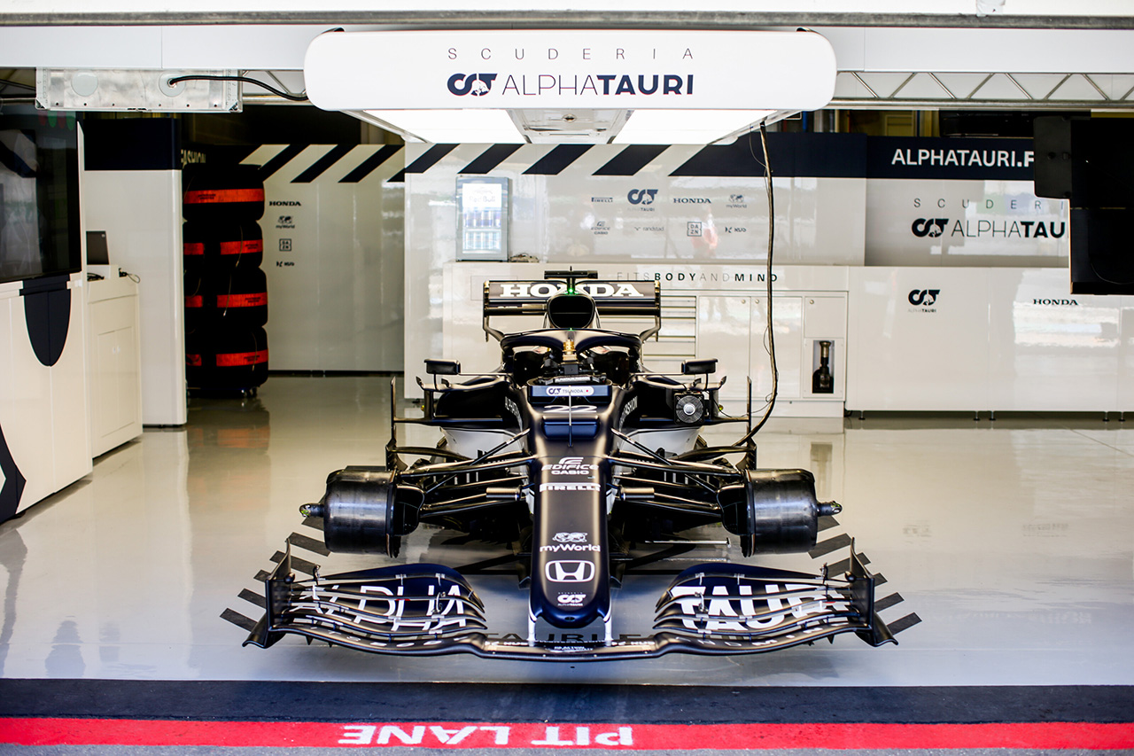 アルファタウリF1、2022年F1マシン『AT03』の開発作業を開始