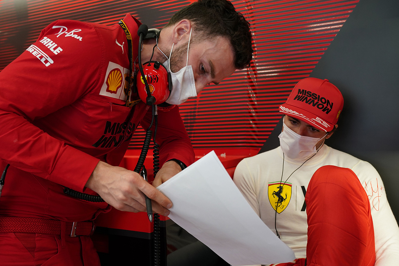 カルロス・サインツ 「FP2でバランスが少し狂ってしまった」