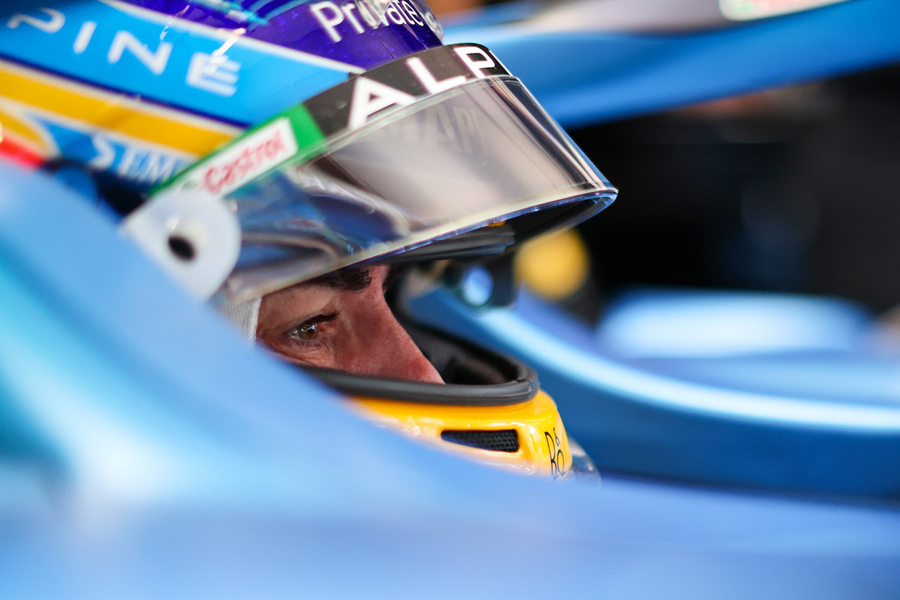 フェルナンド・アロンソ 「予選でどの位置にいるか見てみよう」