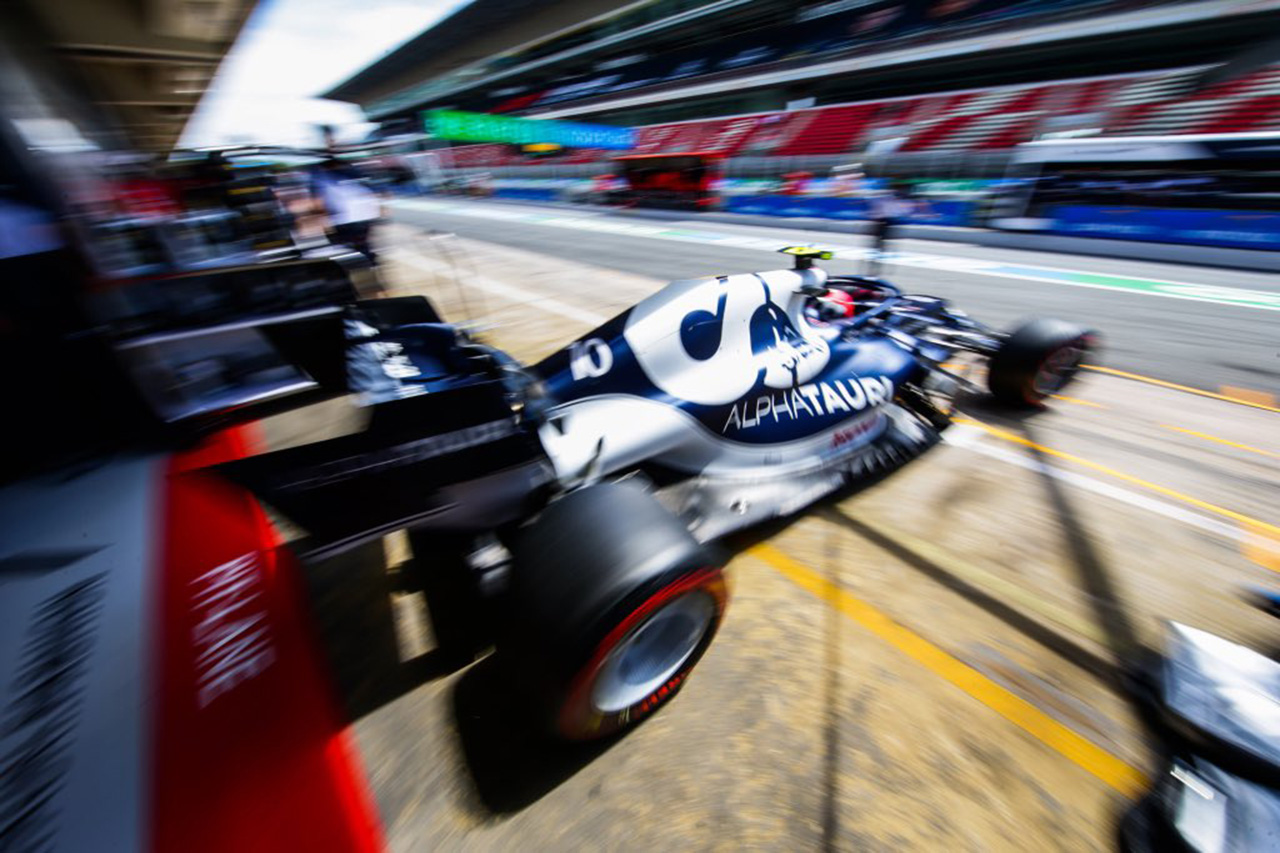 【速報】 F1スペインGP 予選Q1：ホンダF1勢は角田裕毅が敗退