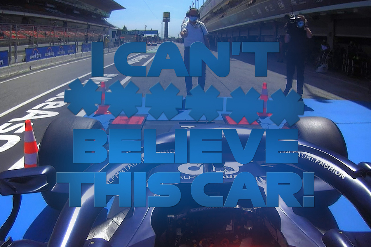 【動画】 角田裕毅、無線 『I can’t f***ing believe this car！』