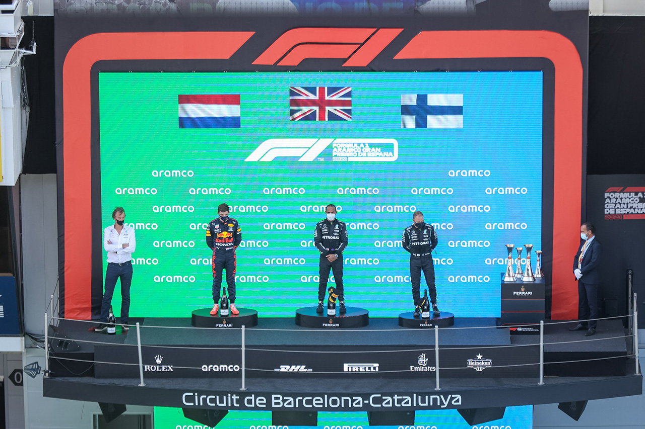 2021年 F1ポイントランキング (第4戦 F1スペインGP 終了時点)